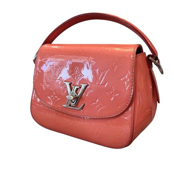 Louis Vuitton Pasadena Pink Vernis Leather Bag - Picture 4 of 12